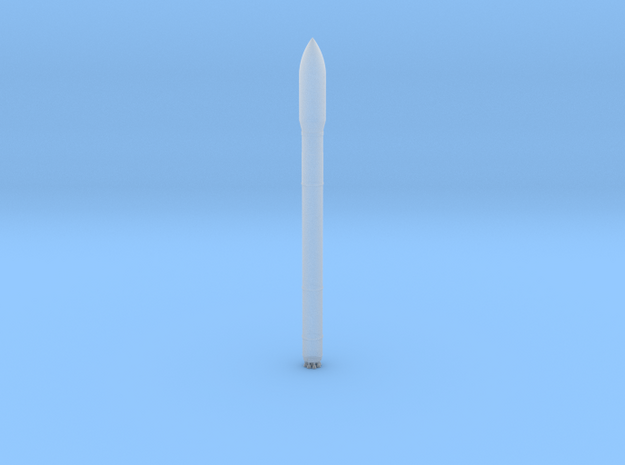 SpaceX Falcon 9 rocket 1:300 in Tan Fine Detail Plastic