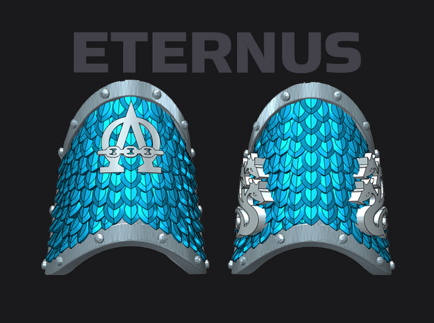 Hydra Legion : Eternus Shin Plate Set in Tan Fine Detail Plastic