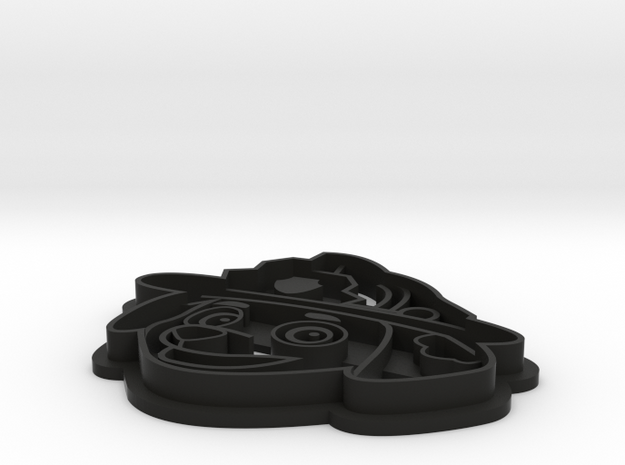 Marshall Cookie Cutter in Black Natural Versatile Plastic