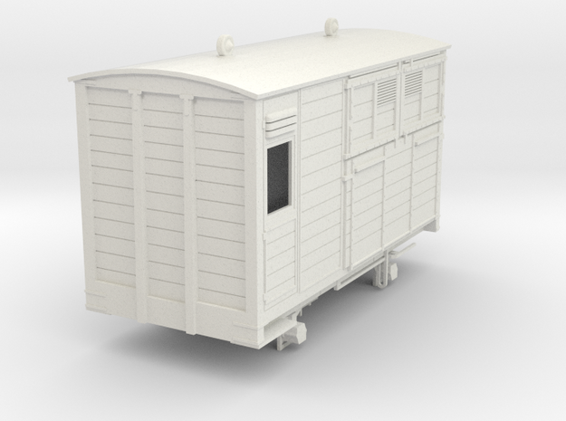 a-wc-35-west-clare-28c-horsebox in White Natural Versatile Plastic