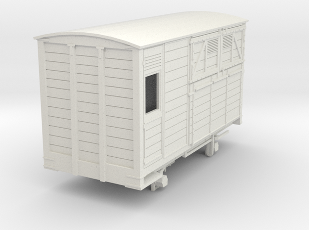 a-td-50-tralee-dingle-horsebox in White Natural Versatile Plastic
