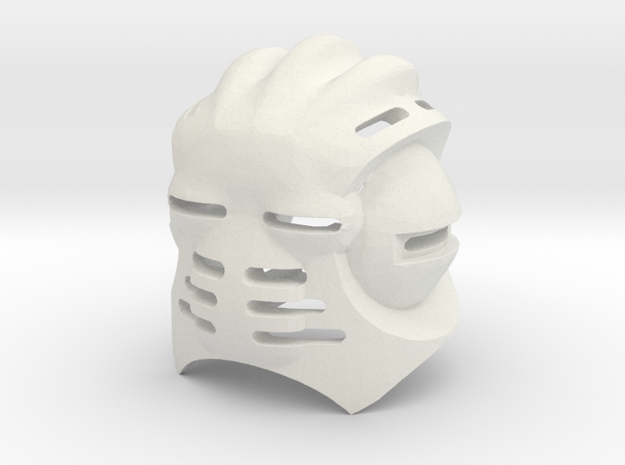 Mask of earth in White Natural Versatile Plastic