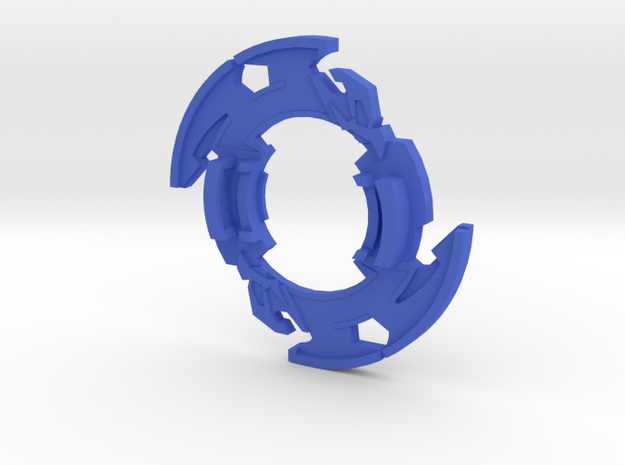 Bey Dranzer S Attack Ring in Blue Processed Versatile Plastic