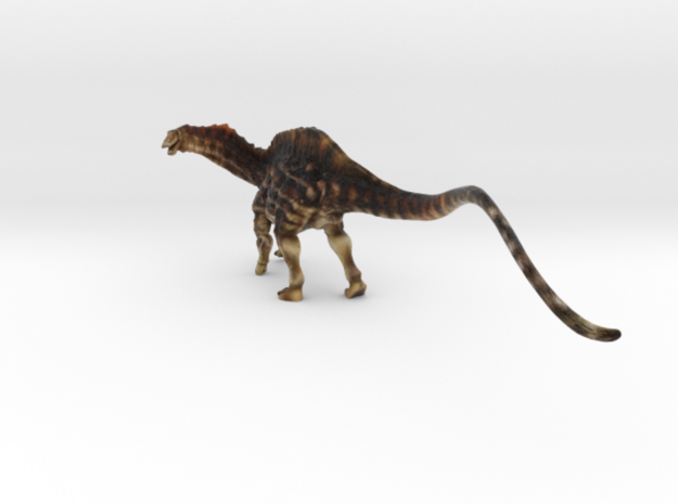 Dicraeosaurus in White Natural Versatile Plastic: Small