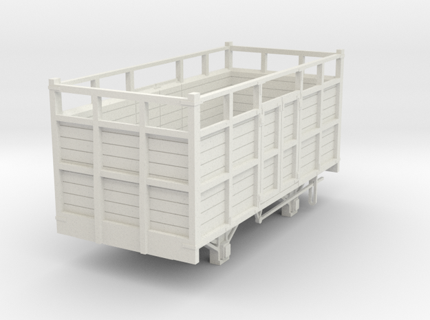 a-cl-43-cavan-leitrim-open-cattle-wagon in White Natural Versatile Plastic