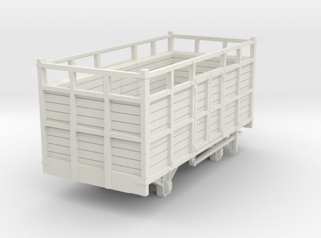 a-cl-76-cavan-leitrim-open-cattle-wagon in White Natural Versatile Plastic