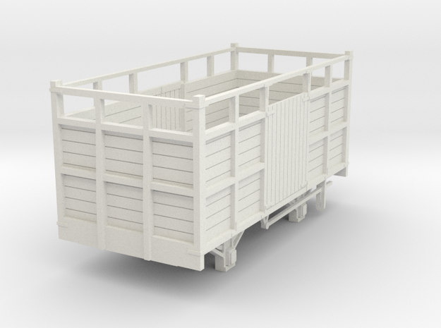 a-cl-55-cavan-leitrim-open-cattle-wagon-mod1 in White Natural Versatile Plastic