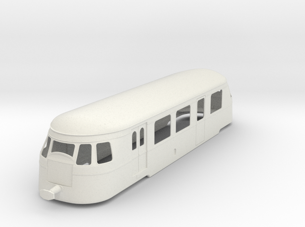 bl22-5-billard-a80d-railcar in White Natural Versatile Plastic