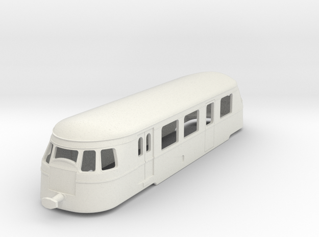 bl100-billard-a80d-railcar in White Natural Versatile Plastic