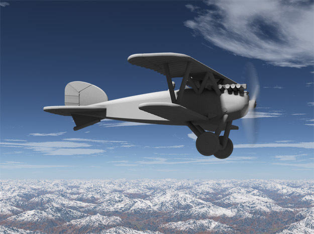 Albatros D.III Oeffag Series 153 late in Gray PA12: 1:144
