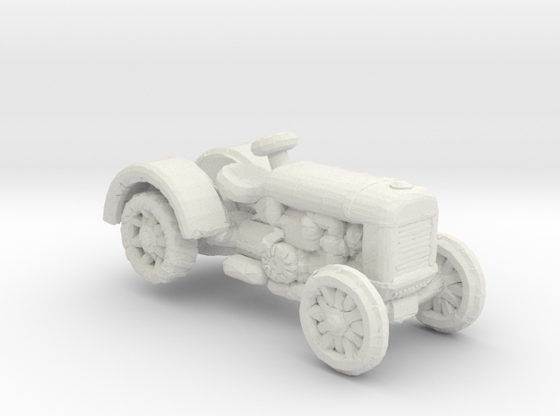 1928 Fordson Model F Tractor 1:160 scale white onl in White Natural Versatile Plastic