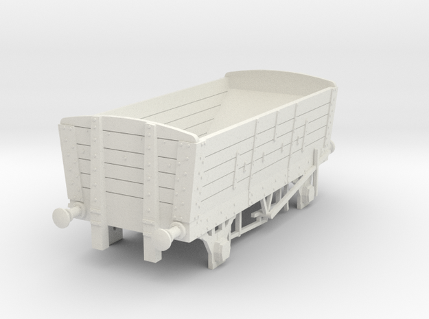 a-64-ner-p4-5pl-coal-hopper-wagon in White Natural Versatile Plastic