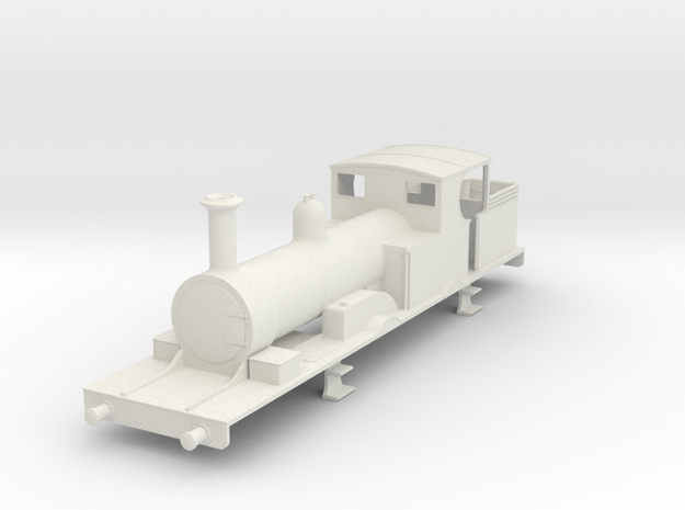 b-64-lswr-0415-radial-tank-loco-alt-boiler in White Natural Versatile Plastic