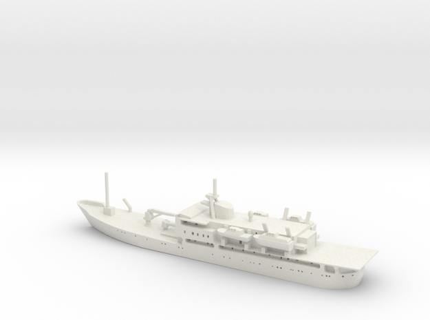 1/350 Scale HMNZS Monowai A09 in White Natural Versatile Plastic