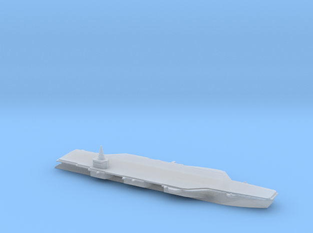 French PANG Aircraft Carrier Concept 2.8 inch in Tan Fine Detail Plastic