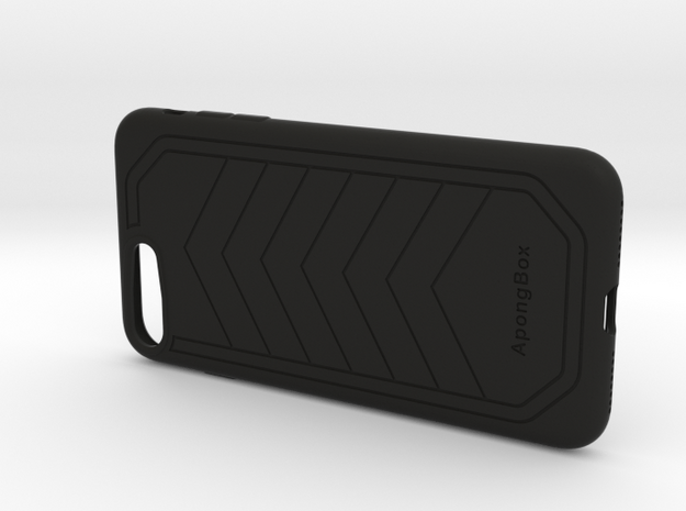 Iphone 7 Plus Case in Black Natural Versatile Plastic