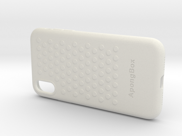 Iphone XR Case in White Natural Versatile Plastic