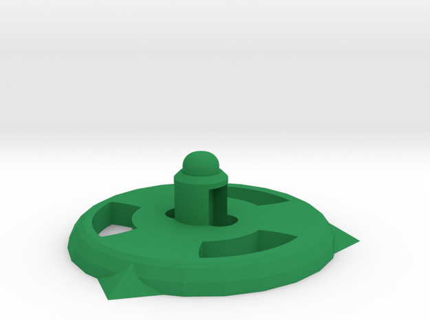 Beyblade Thorn Rose | Anime Base Engine Weight in Green Processed Versatile Plastic