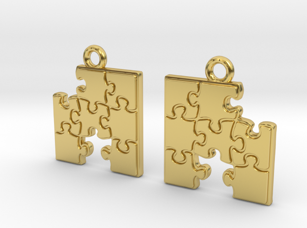 Puzzle in Polished Brass
