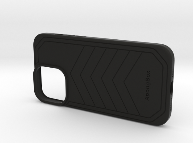 Iphone 13 Pro Max Case in Black Natural Versatile Plastic