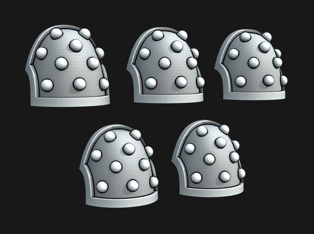 20x Studded Stealthy Pads in Smooth Fine Detail Plastic