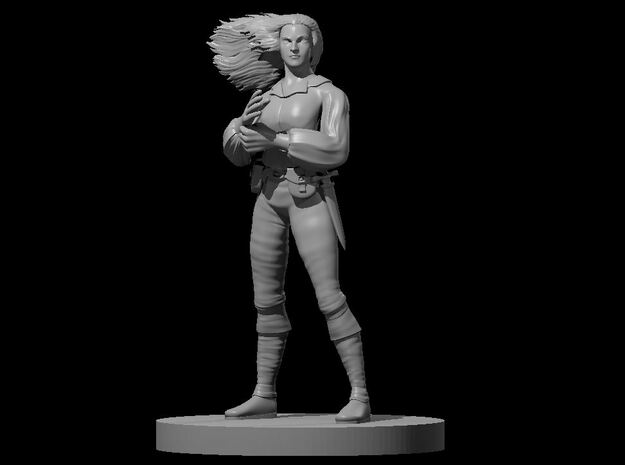 Human Female Rogue 6 in Tan Fine Detail Plastic