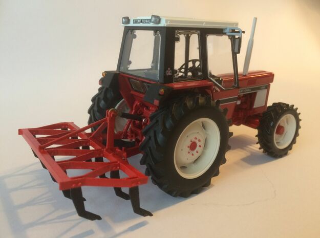 1/32 Cultivator 500 t.b.v. tractor in White Processed Versatile Plastic