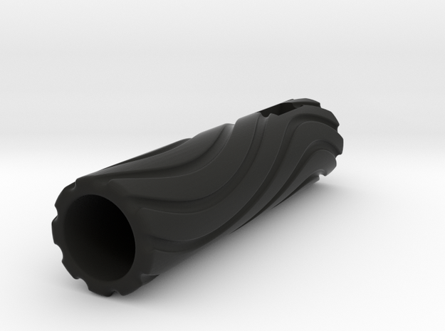 FX Cocking Lever Waves v1 in Black Natural Versatile Plastic