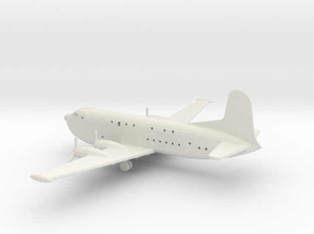1/350 Scale Douglas C-124 Globemaster II in White Natural Versatile Plastic