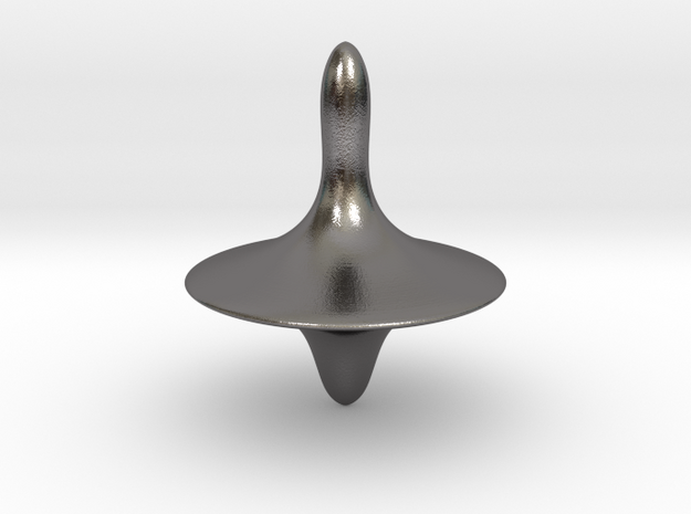 UFO Spinning Top in Processed Stainless Steel 316L (BJT)