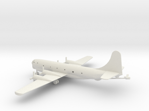 1/350 Scale Boeing KC-97 Stratofreighter in White Natural Versatile Plastic
