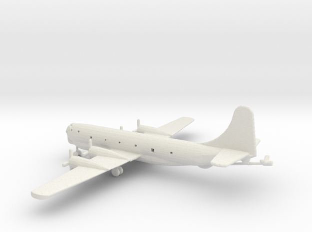 1/700 Scale Boeing KC-97 Stratofreighter in White Natural Versatile Plastic