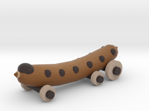 Sausage bus - Small in Natural Full Color Sandstone