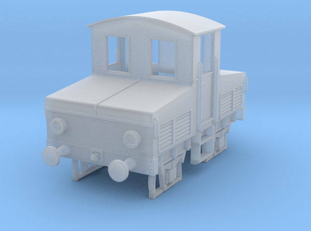 Battery Locomotive H0 - T.I.B.B. type in Smooth Fine Detail Plastic