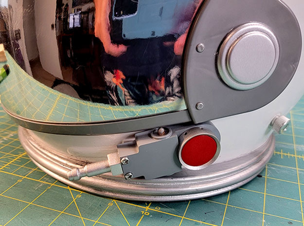 Mercury Helmet Valve in Clear Ultra Fine Detail Plastic