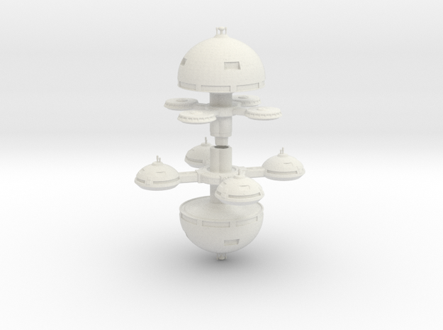 Utopia Planitia Spacedock 1/8500 in White Natural Versatile Plastic