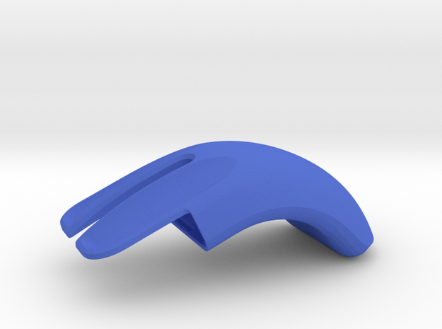 Support Mouse Tail - large in Blue Processed Versatile Plastic