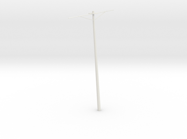 1/96 USS Cleveland (CL-55) Mast Forward in White Natural Versatile Plastic