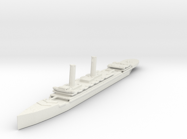 RMS Oceanic in White Natural Versatile Plastic: 1:2400