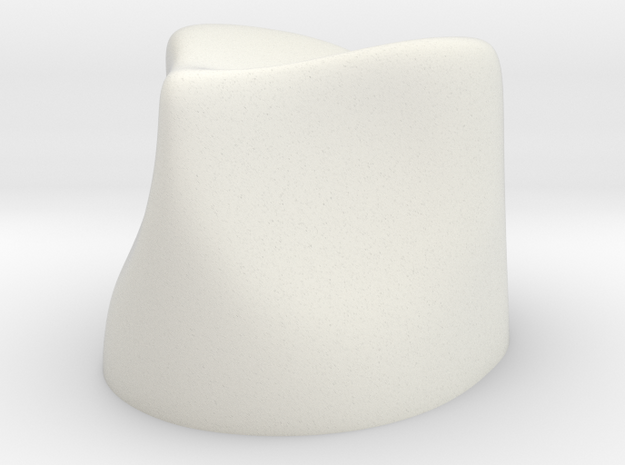 1/4 Scale Fortune Hat Maker 1 in White Natural Versatile Plastic