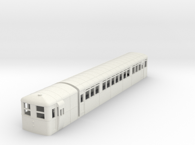 o-87-jersey-pioneer-sentinel-railcar in White Natural Versatile Plastic