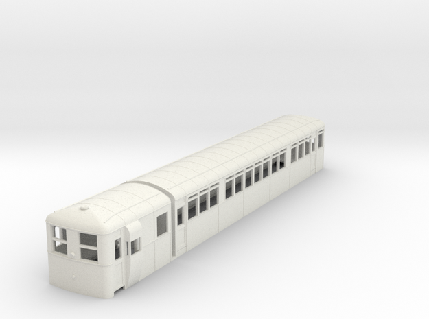 o-76-jersey-pioneer-2-sentinel-railcar in White Natural Versatile Plastic
