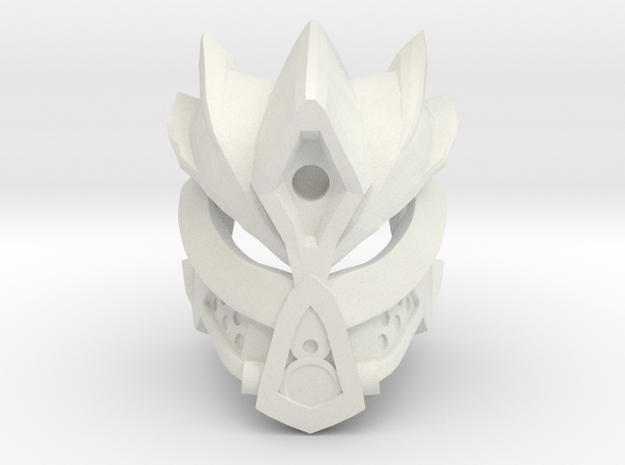 Great Mask of Possibilities [Galvanized] in White Natural Versatile Plastic