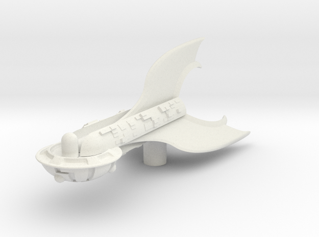 M-Ships Faction 3 Frigate in White Natural Versatile Plastic