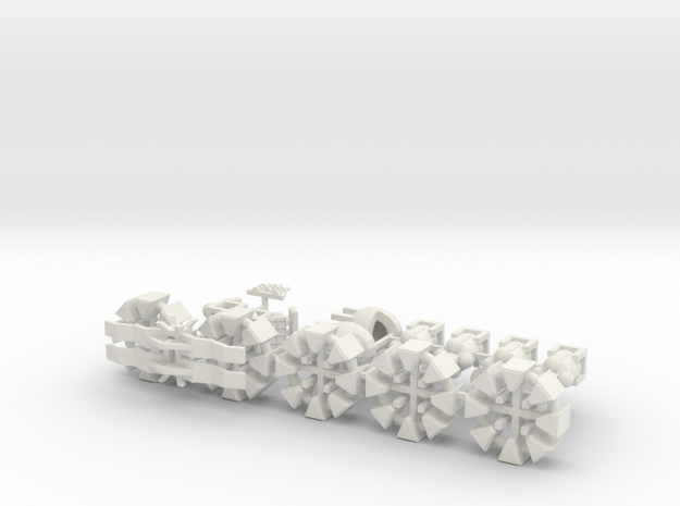 Robert''s Modules in White Natural Versatile Plastic