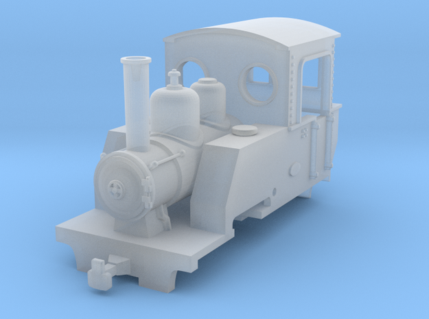 Kyosan Steam locomotive Hoe in Smooth Fine Detail Plastic