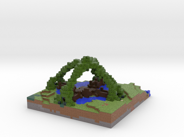 Minecraft Spawngarden in Natural Full Color Sandstone