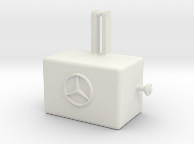 Gewicht Mercedes in White Natural Versatile Plastic