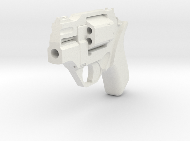 Snubnosed Rhino 20DS Revolver Replica in White Natural Versatile Plastic