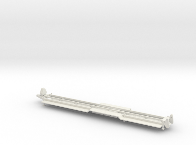 1/64 Corn Grinder- 7 mill- frame in White Natural Versatile Plastic